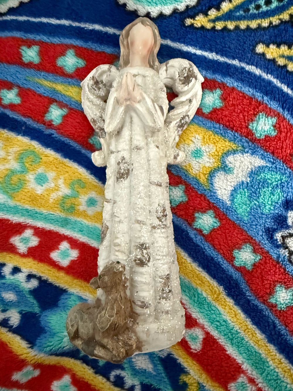 Transpac Small Resin Angel Figure
